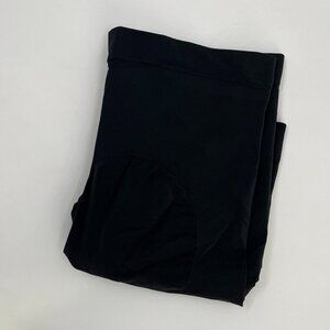 Spanx Women's L On‎ Core Black Compression Spandex Shorts
